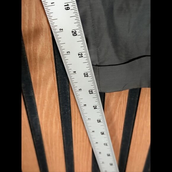 COS Pleated Trousers Women’s 4 Gray High Waisted Cropped Dress Pants - Picture 5 of 6